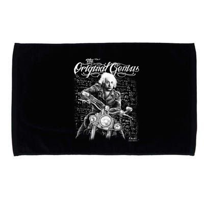 Original Genius Albert Einstein Biker Microfiber Hand Towel
