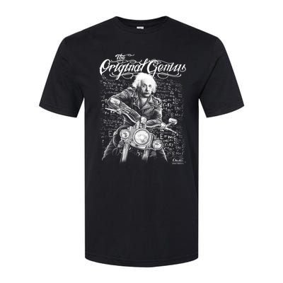 Original Genius Albert Einstein Biker Softstyle® CVC T-Shirt