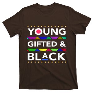 Oung Gifted Black Black Girl Magic And Black History Month T-Shirt