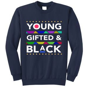 Oung Gifted Black Black Girl Magic And Black History Month Sweatshirt