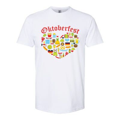 Oktoberfest German Bavarian Women Beer Fest Softstyle® CVC T-Shirt