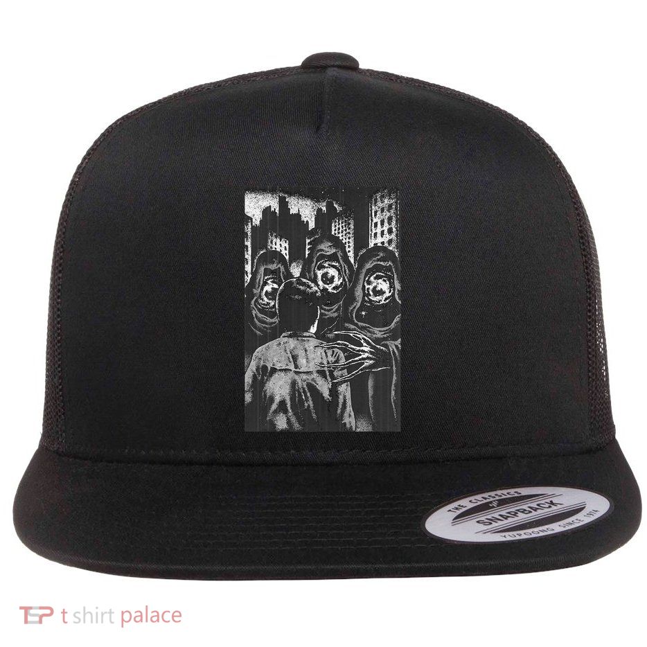 Occult Gothic Black Metal Dark Aesthetic Goth Flatbill Hat