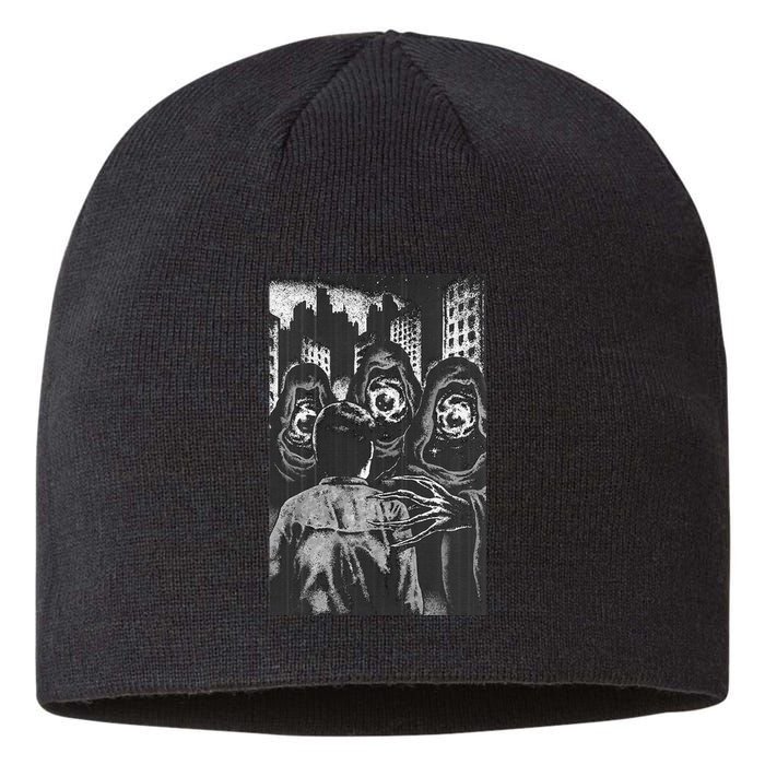 Occult Gothic Black Metal Dark Aesthetic Goth Sustainable Beanie