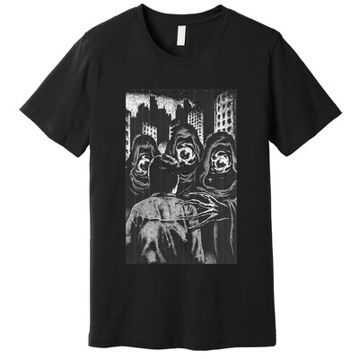 Occult Gothic Black Metal Dark Aesthetic Goth Premium T-Shirt
