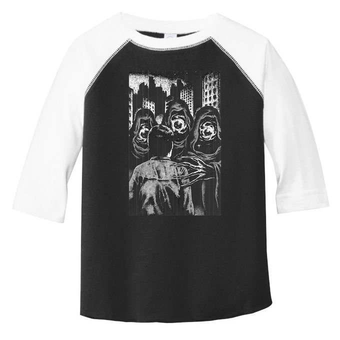 Occult Gothic Black Metal Dark Aesthetic Goth Toddler Fine Jersey T-Shirt