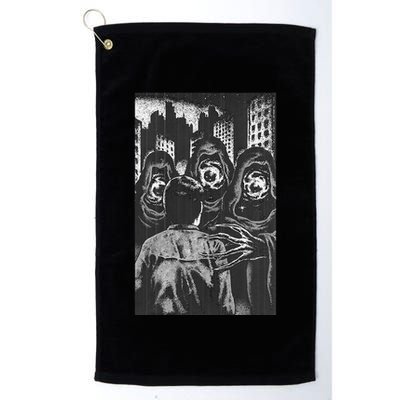 Occult Gothic Black Metal Dark Aesthetic Goth Golf Towel