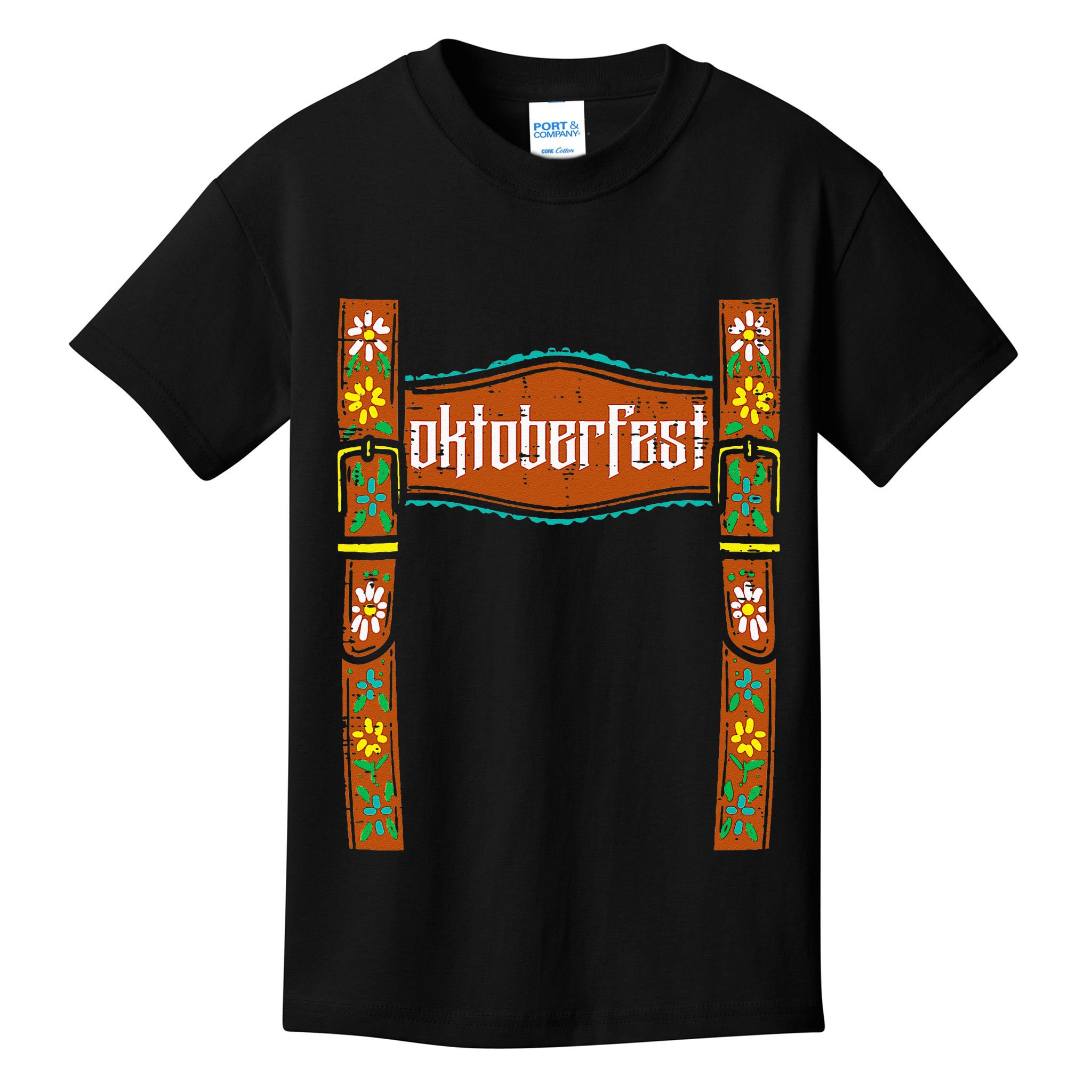 Oktoberfest German Bavarian Kids T-Shirt