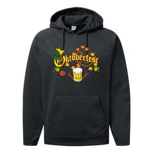 Oktoberfest German Beer Festival October Performance Fleece Hoodie