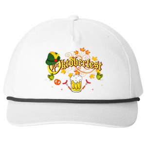 Oktoberfest German Beer Festival October Snapback Five-Panel Rope Hat