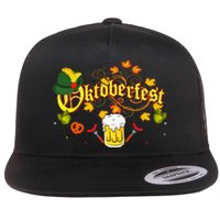 Oktoberfest German Beer Festival October Flat Bill Trucker Hat