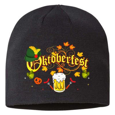 Oktoberfest German Beer Festival October Sustainable Beanie