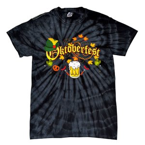 Oktoberfest German Beer Festival October Tie-Dye T-Shirt