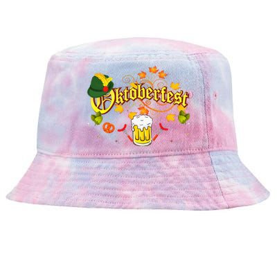 Oktoberfest German Beer Festival October Tie-Dyed Bucket Hat