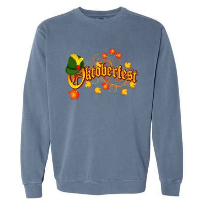 Oktoberfest German Beer Festival October Garment-Dyed Sweatshirt