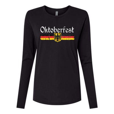 Oktoberfest German Beer German Flag Sweat Womens Cotton Relaxed Long Sleeve T-Shirt