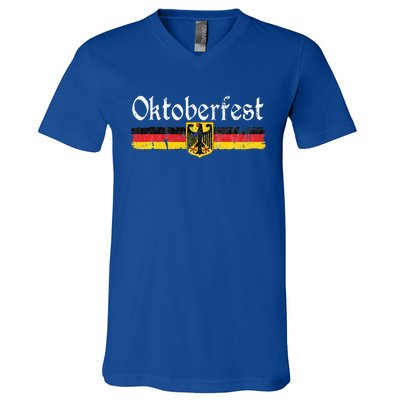 Oktoberfest German Beer German Flag Sweat V-Neck T-Shirt