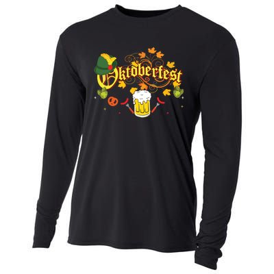 Oktoberfest German Beer Festival October Cooling Performance Long Sleeve Crew