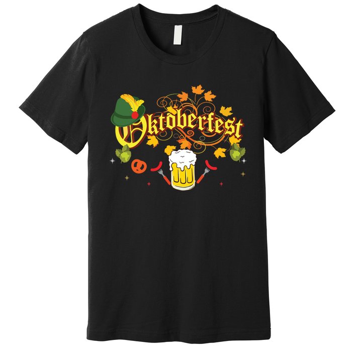 Oktoberfest German Beer Festival October Premium T-Shirt