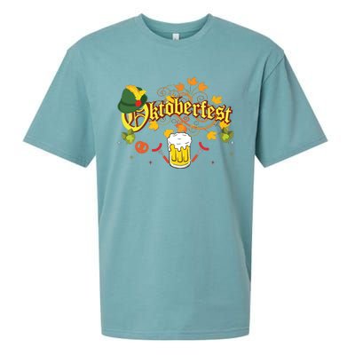 Oktoberfest German Beer Festival October Sueded Cloud Jersey T-Shirt