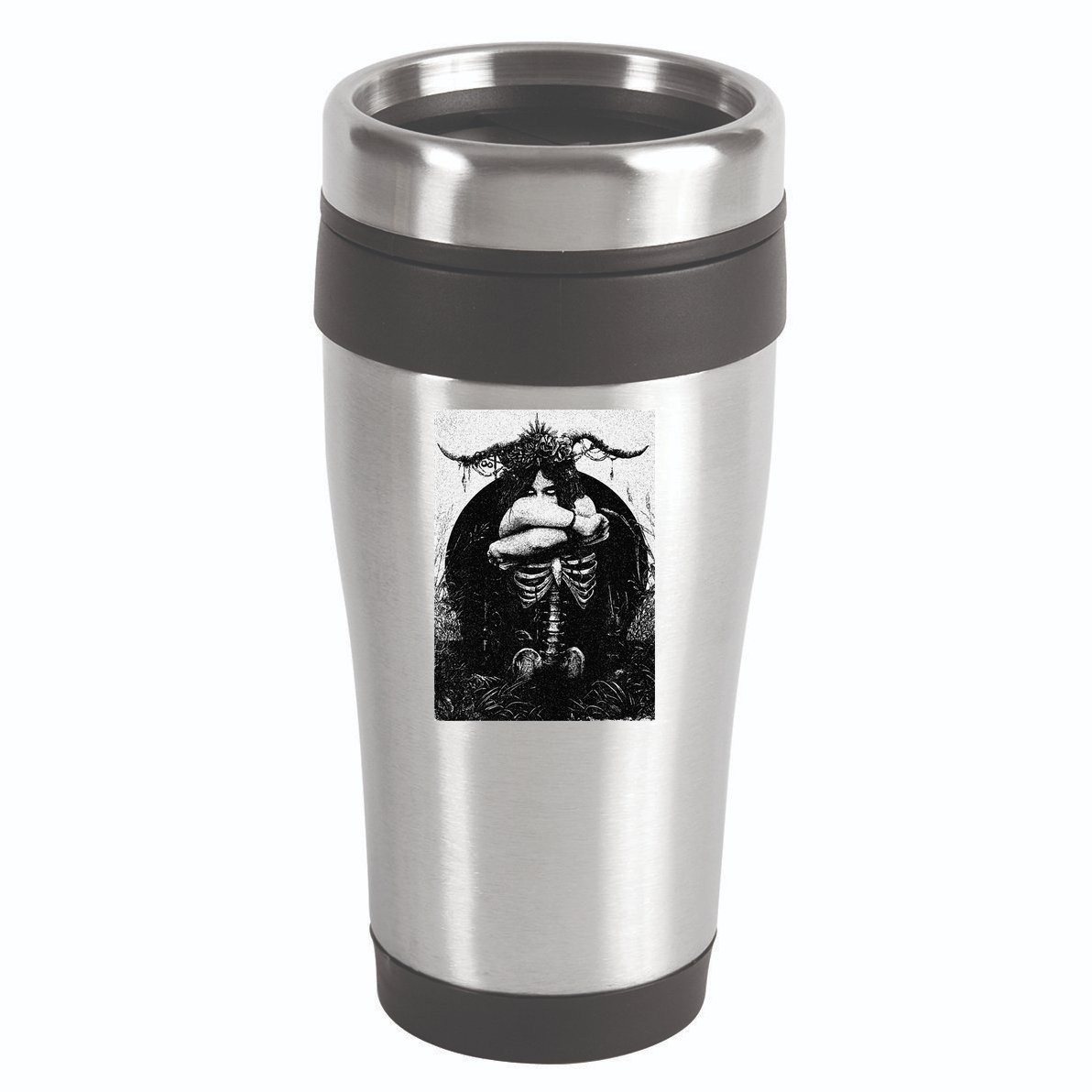 Occult Gothic Black Metal Dark Aesthetic Goth 16oz Travel Tumbler