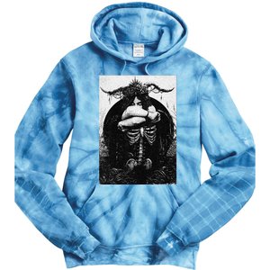 Occult Gothic Black Metal Dark Aesthetic Goth Tie Dye Hoodie