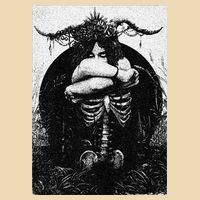 Occult Gothic Black Metal Dark Aesthetic Goth Drawstring Bag