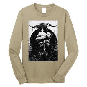 Occult Gothic Black Metal Dark Aesthetic Goth Long Sleeve Shirt