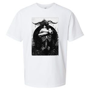 Occult Gothic Black Metal Dark Aesthetic Goth Sueded Cloud Jersey T-Shirt