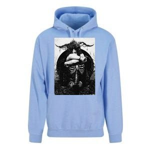 Occult Gothic Black Metal Dark Aesthetic Goth Unisex Surf Hoodie