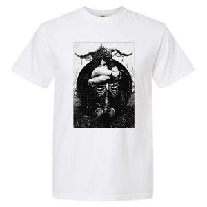 Occult Gothic Black Metal Dark Aesthetic Goth Garment-Dyed Heavyweight T-Shirt