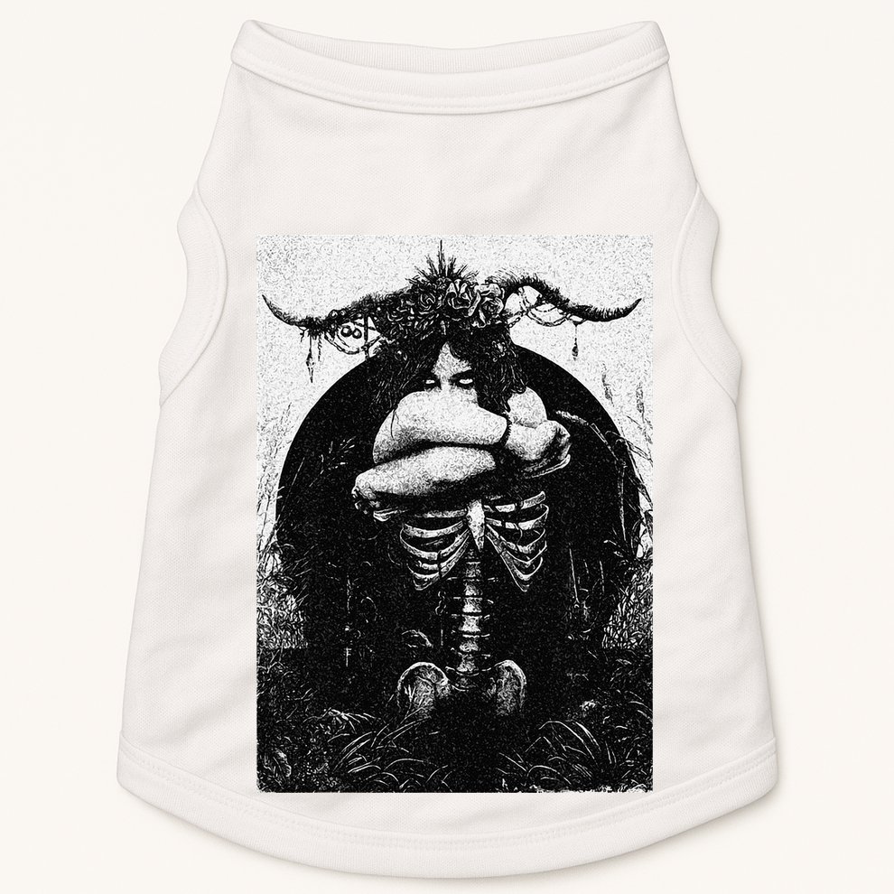 Occult Gothic Black Metal Dark Aesthetic Goth Doggie Tank