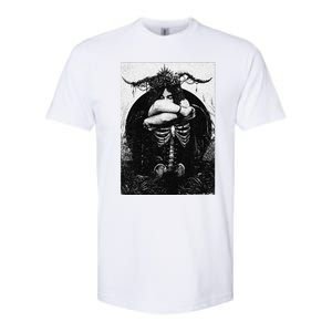 Occult Gothic Black Metal Dark Aesthetic Goth Softstyle CVC T-Shirt