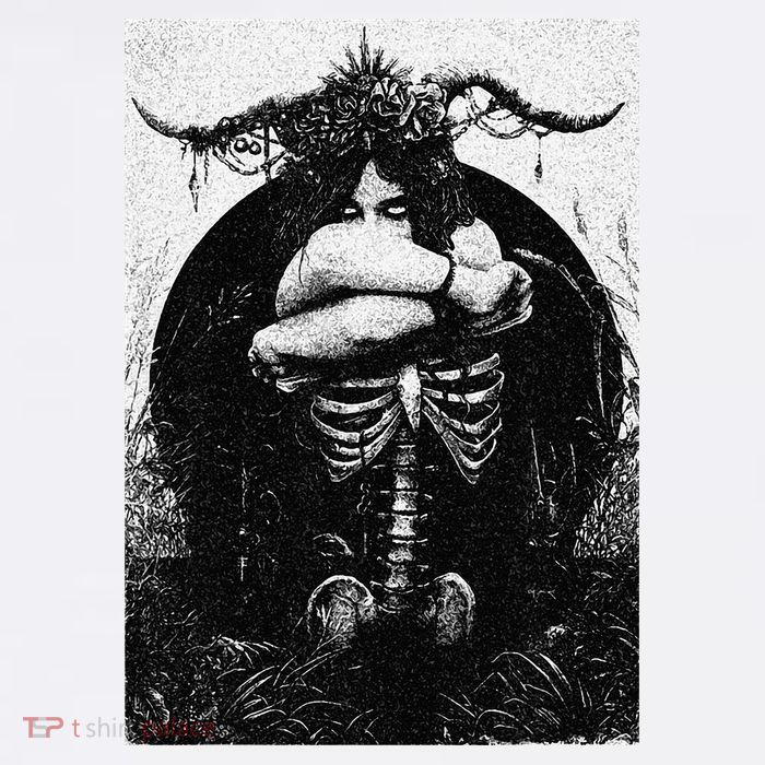 Occult Gothic Black Metal Dark Aesthetic Goth Tall T-Shirt