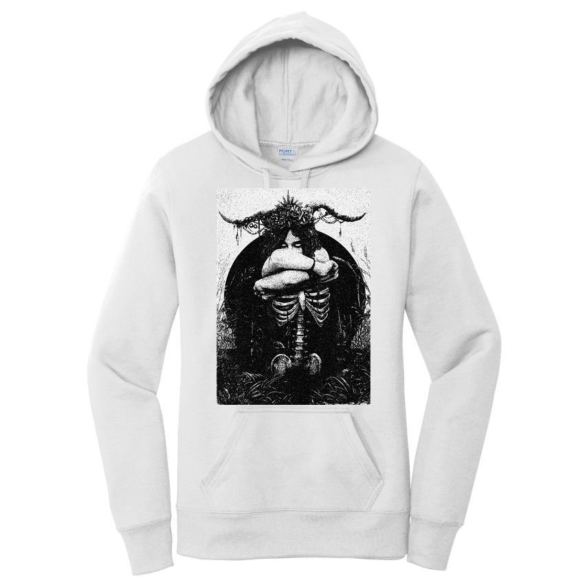 Occult Gothic Black Metal Dark Aesthetic Goth Women's Pullover Hoodie