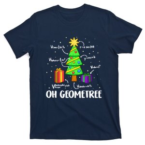 Oh Geometree Christmas Tree Math T-Shirt