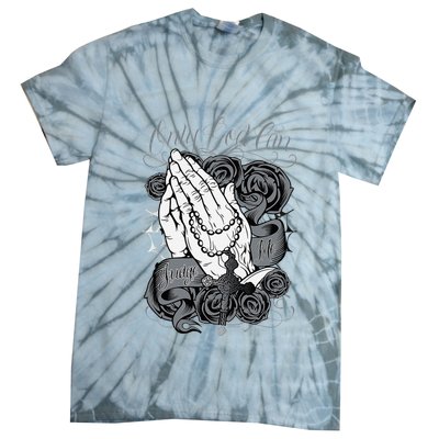 Only God Can Judge Me Chicano Graphic Art Tie-Dye T-Shirt