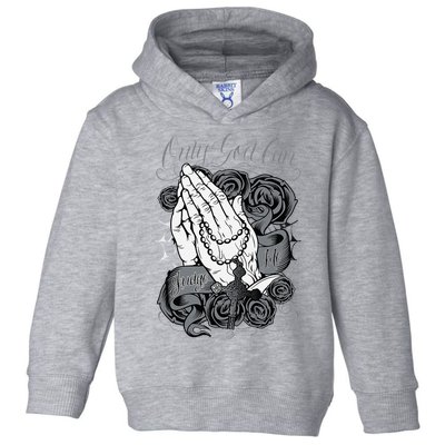 Only God Can Judge Me Chicano Low Rider Graphic Art Toddler Hoodie