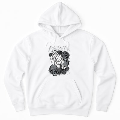Only God Can Judge Me Chicano Low Rider Graphic Art Hoodie