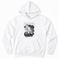 Only God Can Judge Me Chicano Graphic Art Hoodie