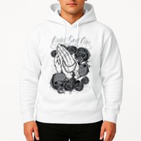 Only God Can Judge Me Chicano Graphic Art Hoodie