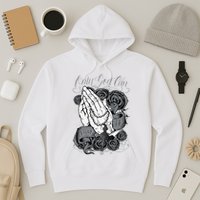 Only God Can Judge Me Chicano Graphic Art Hoodie