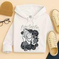 Only God Can Judge Me Chicano Graphic Art Hoodie