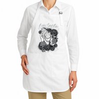 Only God Can Judge Me Chicano Graphic Art Apron