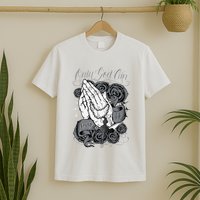 Only God Can Judge Me Chicano Graphic Art T-Shirt
