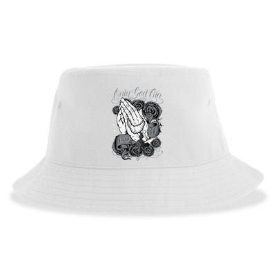 Only God Can Judge Me Chicano Low Rider Graphic Art Sustainable Bucket Hat