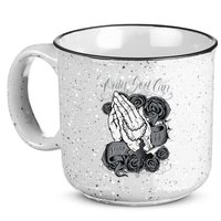 Only God Can Judge Me Chicano Graphic Art 15oz Campfire Ceramic Mug