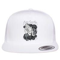 Only God Can Judge Me Chicano Graphic Art Flatbill Hat