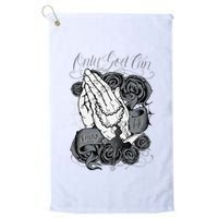 Only God Can Judge Me Chicano Graphic Art Golf Towel