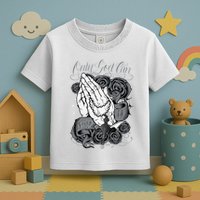 Only God Can Judge Me Chicano Graphic Art Toddler T-Shirt