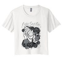 Only God Can Judge Me Chicano Graphic Art Crop Top